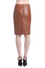 Charger l'image dans la galerie, JUPE AMANDINE CUIR 2 COLORIS